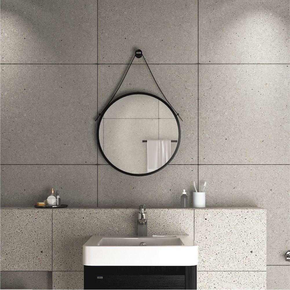 모카바스 알루미늄 원형 스트랩 거울 (골드,블랙,화이트,핑크,민트), 블랙 44,000원