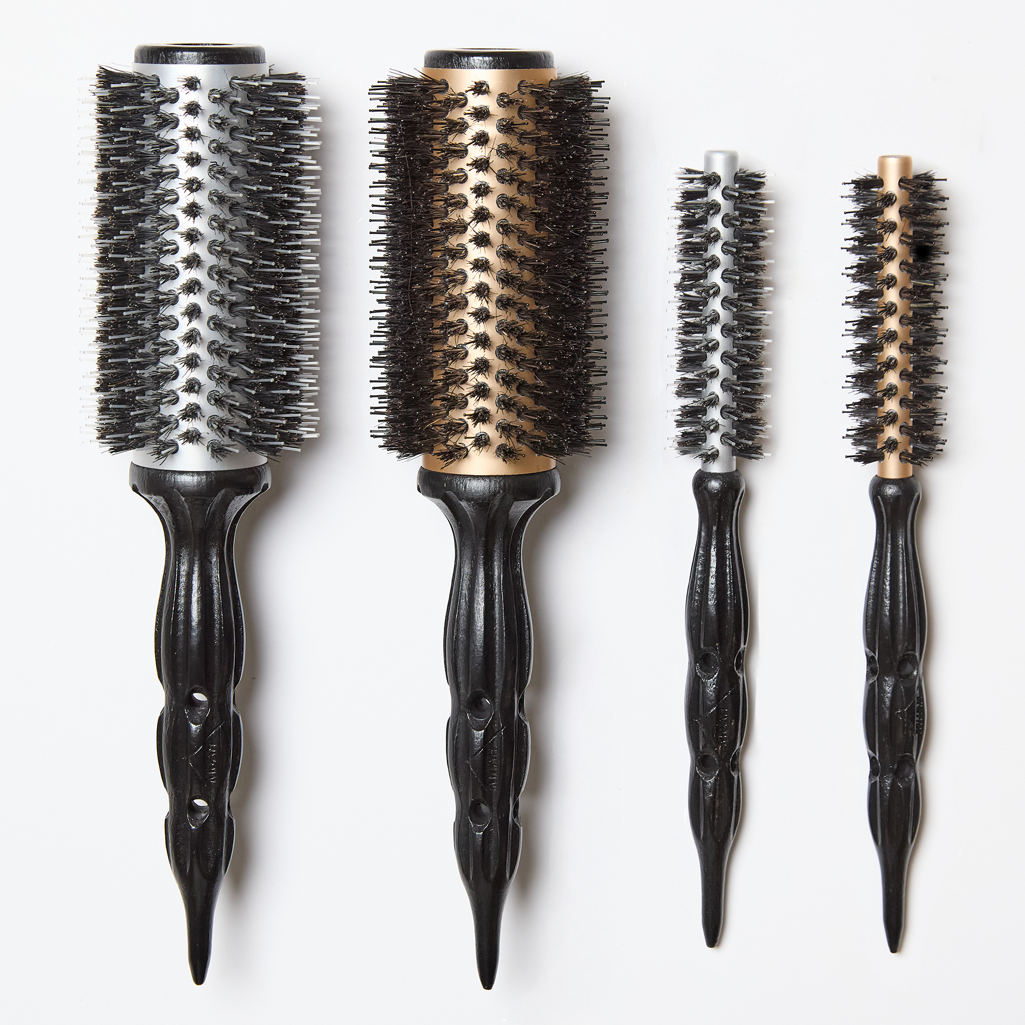 HAUM 하움 프리미엄 뿌리롤빗, 프리미엄 왕롤빗 열판 드라이 볼륨 돈모 브러시, 1개, 왕롤빗 실버 36,000원