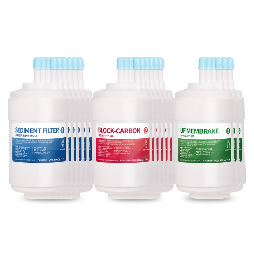 [호환] 필터탑스 제조 쿠쿠호환 CP-PSI011 정수기 필터 2년관리세트, 1개 109,700원