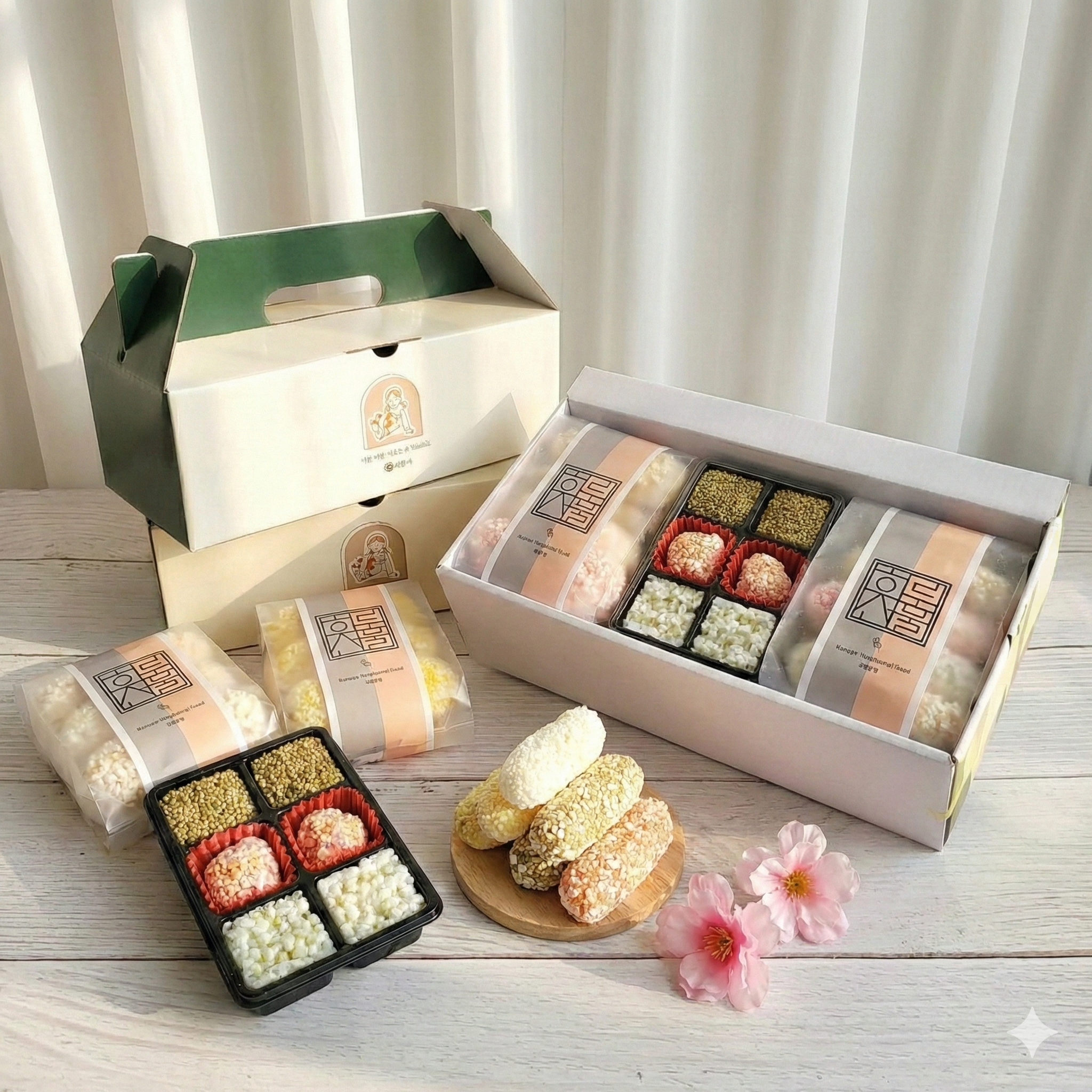 [실속] 궁중 한과 전통유과 선물세트 명절 설 선물, 10박스, 330g 161,550원