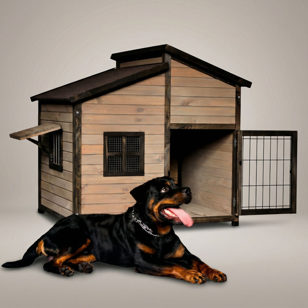 원목 야외 대형견집 (디자인3), 1개, 원목 258,800원