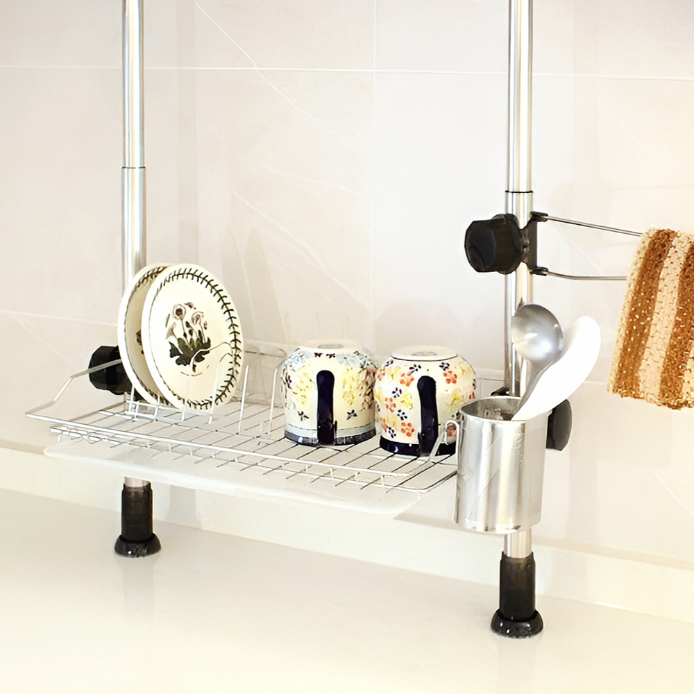 퍼스트리빙 스테인레스 기둥식 싱크선반 식기건조대 400 36,630원