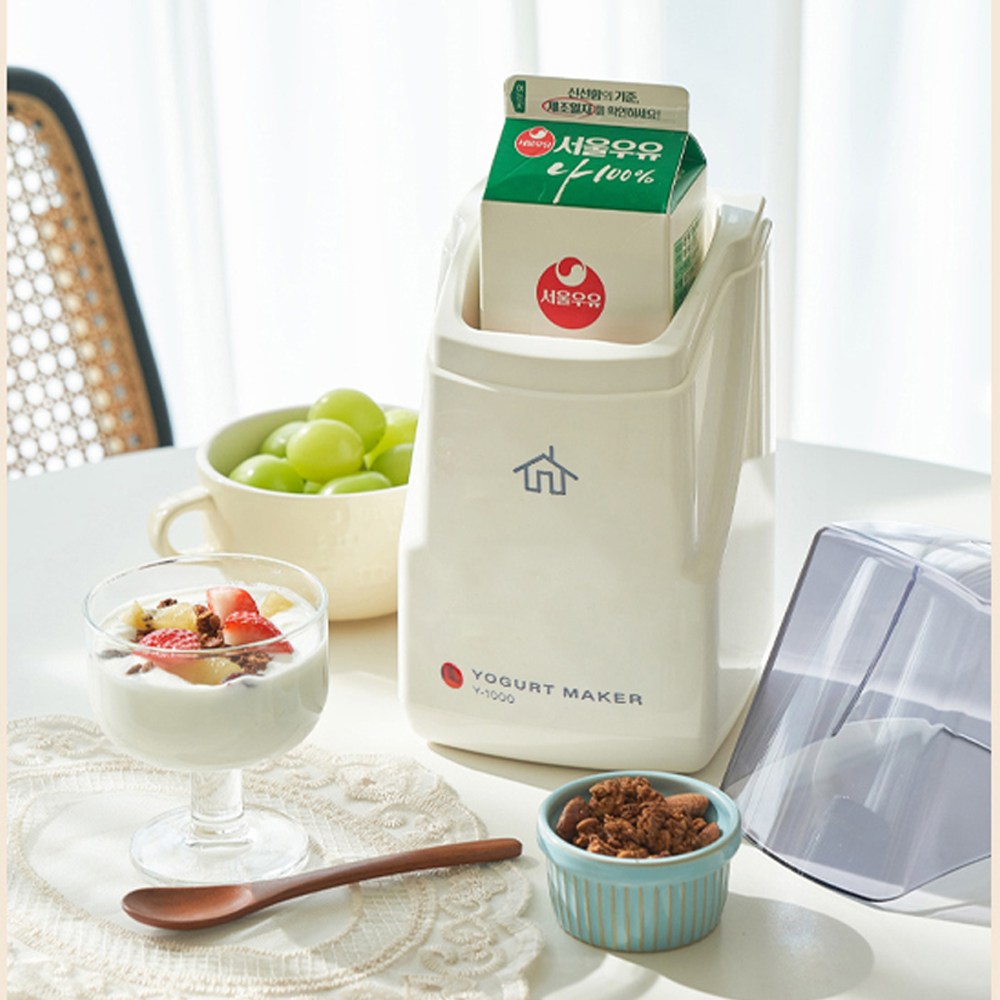 홈빙 초간편 요거트 메이커 Y-1000 (유리병,포크레인스푼 포함) 29,800원