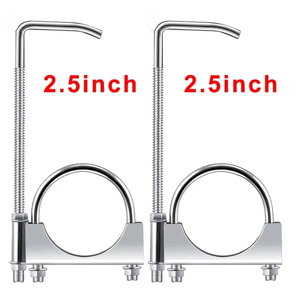 자동차 배기 클램프 5인치 배기 도구 클램프 배기 자동차 행거 행거 후방 행거 머플러 클램프, 2 5inch 2PCS 26,700원