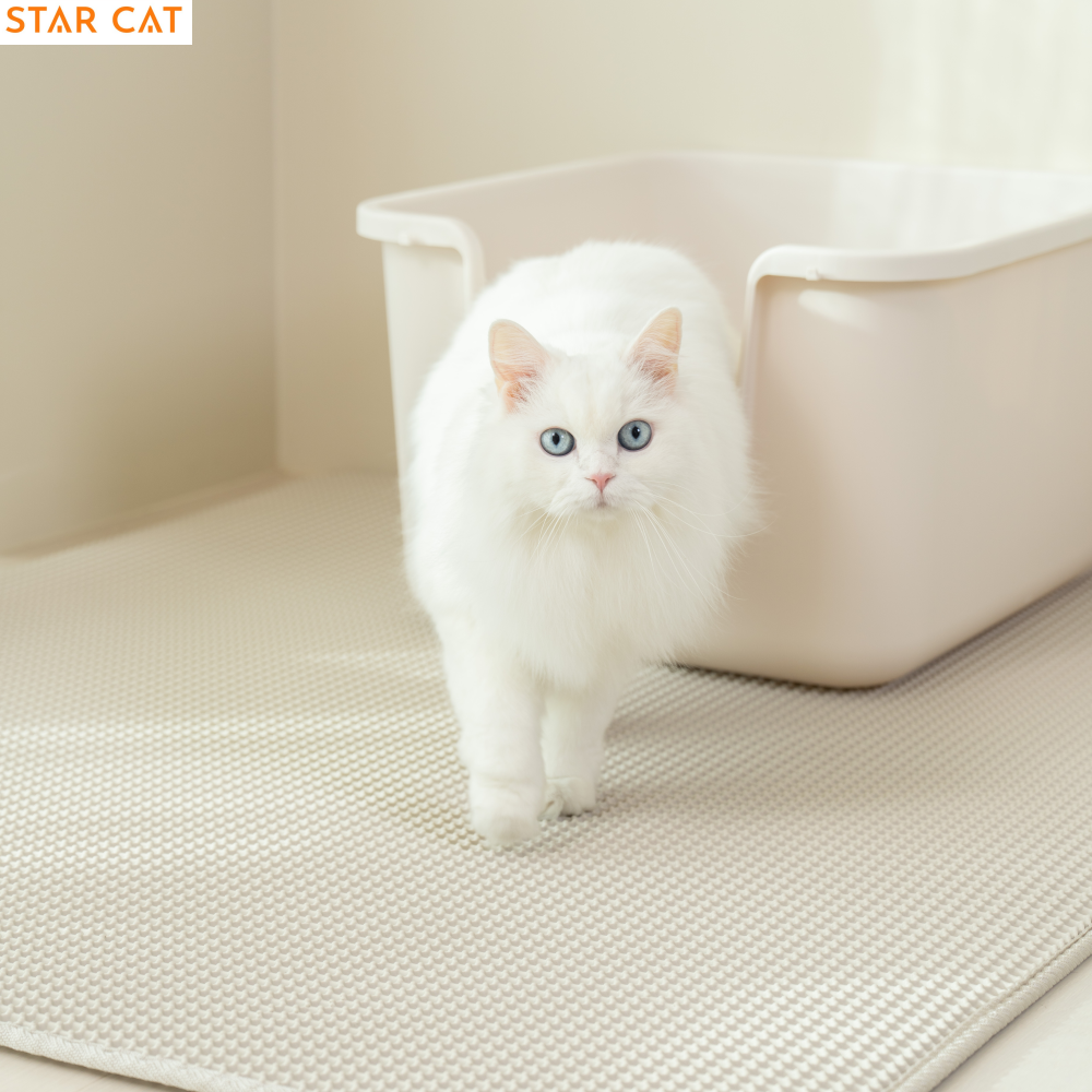 스타캣 국내제작 고양이 모래매트 사막화 방지 매트 고양이 화장실 특대형 40,510원