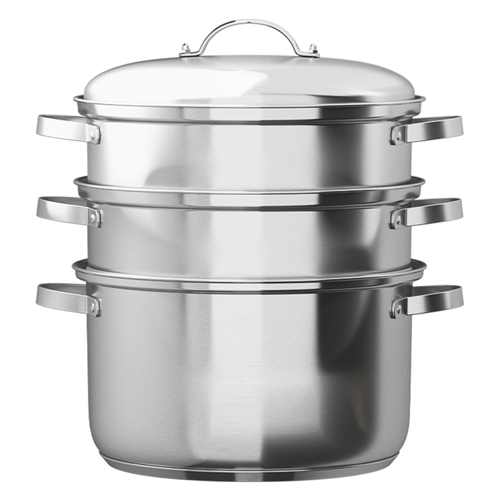 홈즈 IH 3중 인덕션 몬스터 3단 찜냄비, 32cm, 1개 47,900원