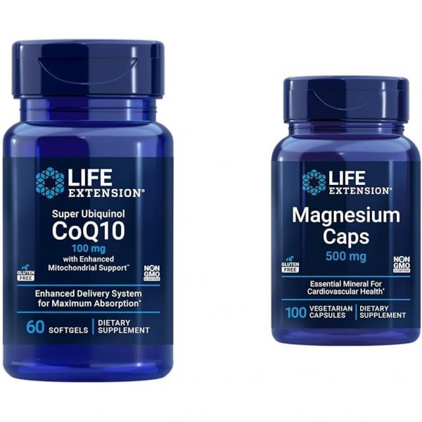 수명 연장 슈퍼 유비퀴놀 CoQ10 된 미토콘드리아 력 마그네슘 캡 500mg 산화 구연산염 숙시네이트 117,800원