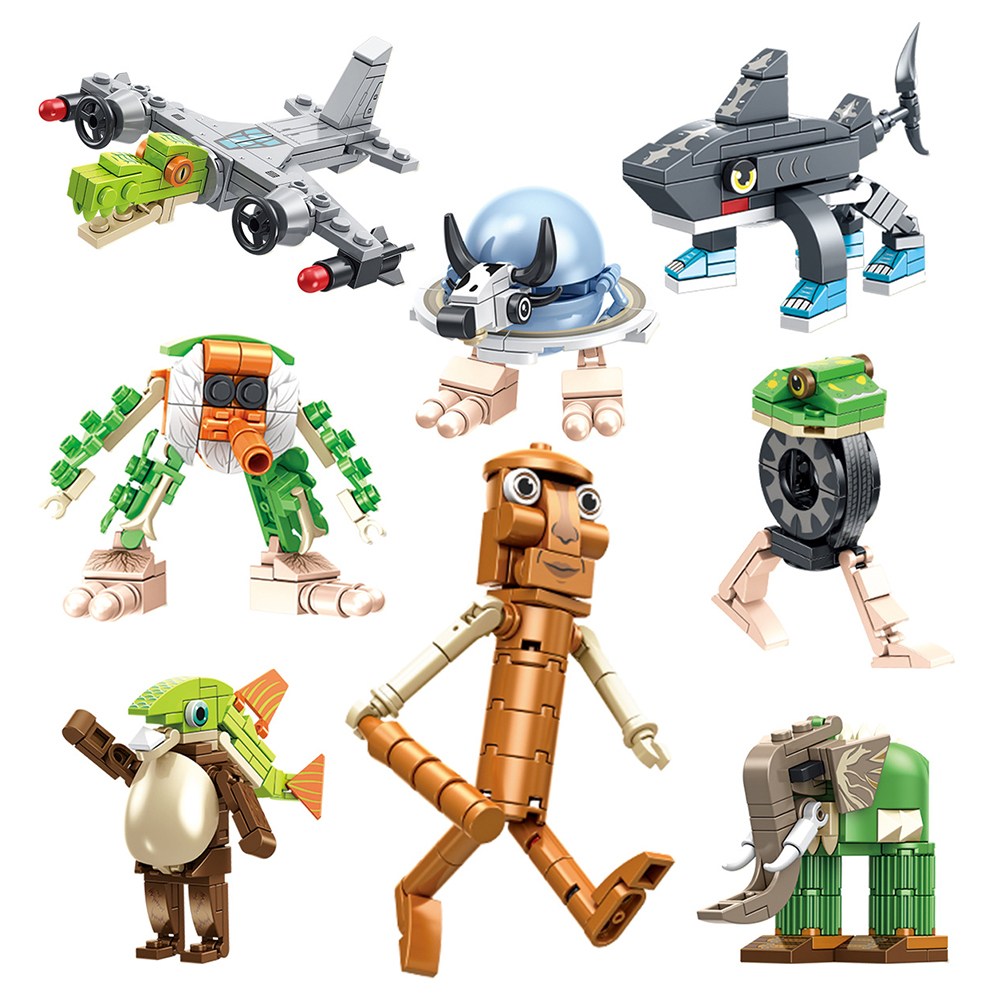 이탈리안 브레인롯 8종 블럭 세트 캐릭터 호환 블록, 1개 14,900원