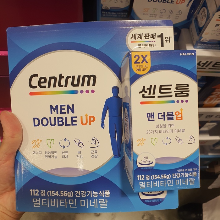센트롬 멀티비타민 맨 우먼 더블업 112ct 코스트코 43,100원