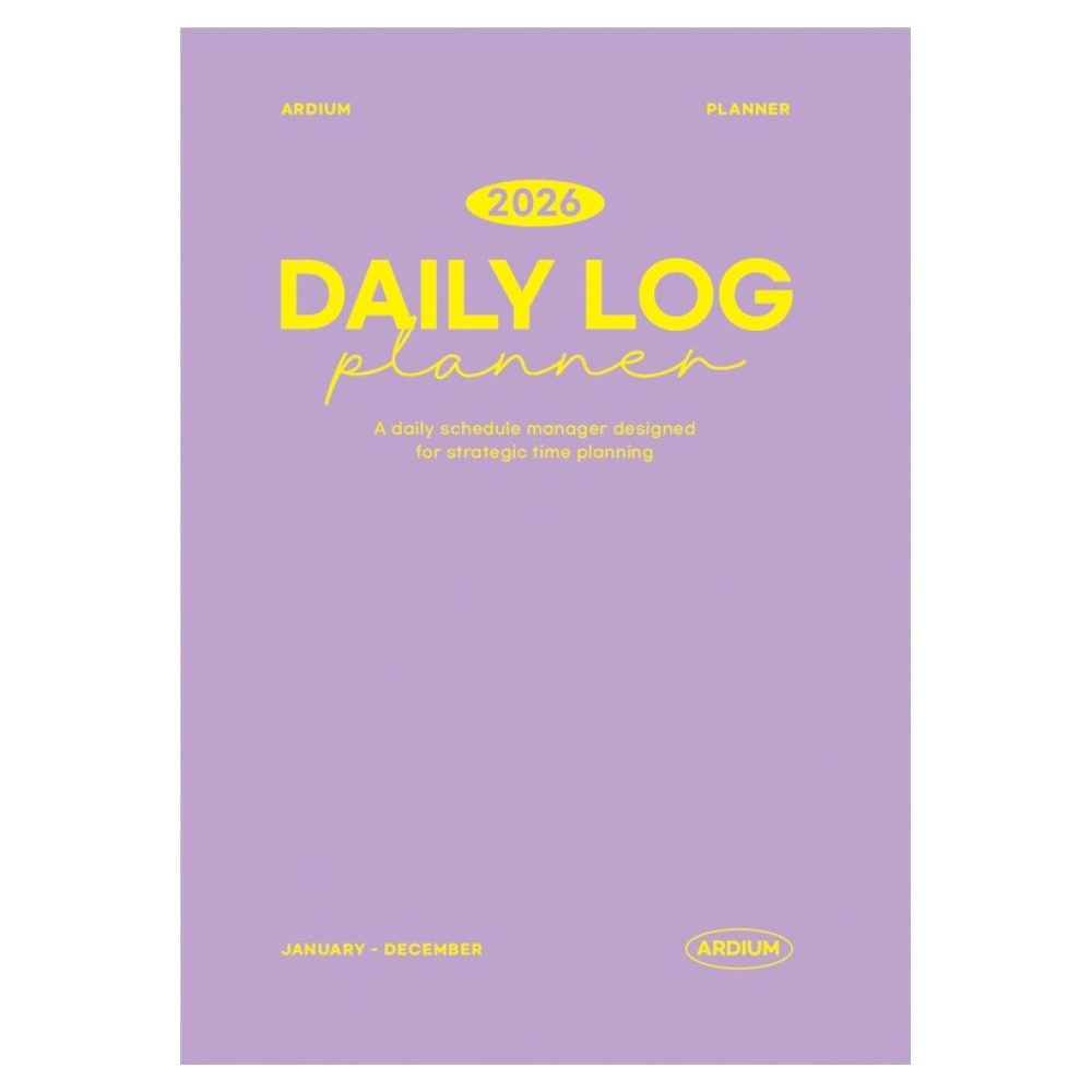 아르디움 2026 데일리 로그 플래너 4,900원