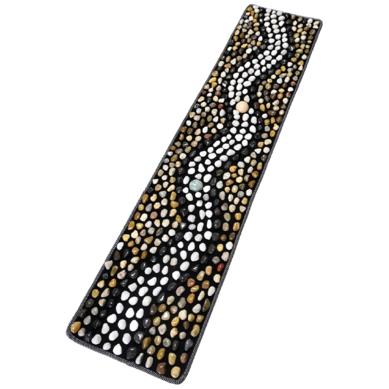 잭스터 꾹꾹 발 지압 특대형 돌 매트 천연 자갈 발바닥 건강 마사지 혈액순환 부종 개선 46,500원