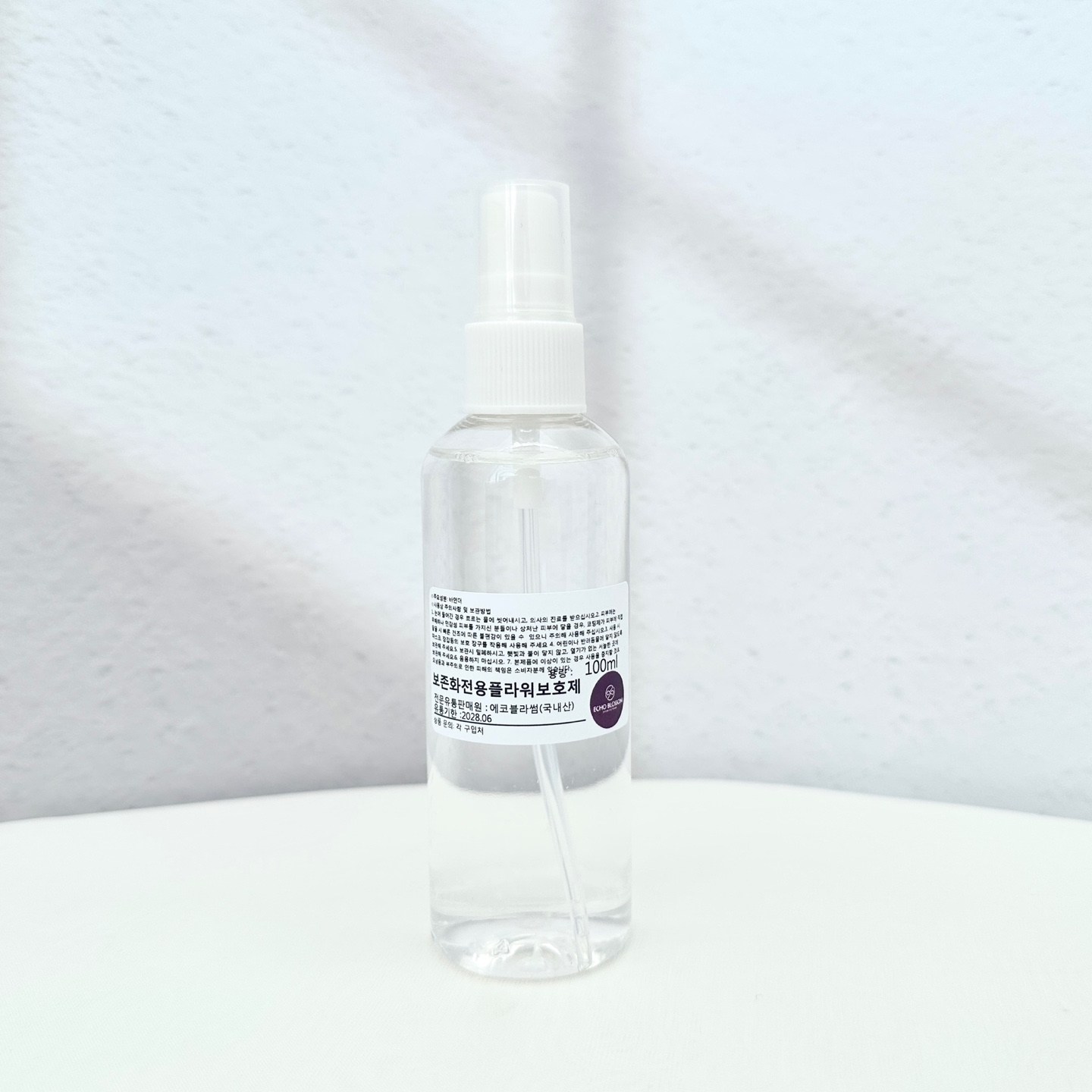 (특허등록품) 드라이플라워보호제 형태보존화보호제 100ml 14,000원