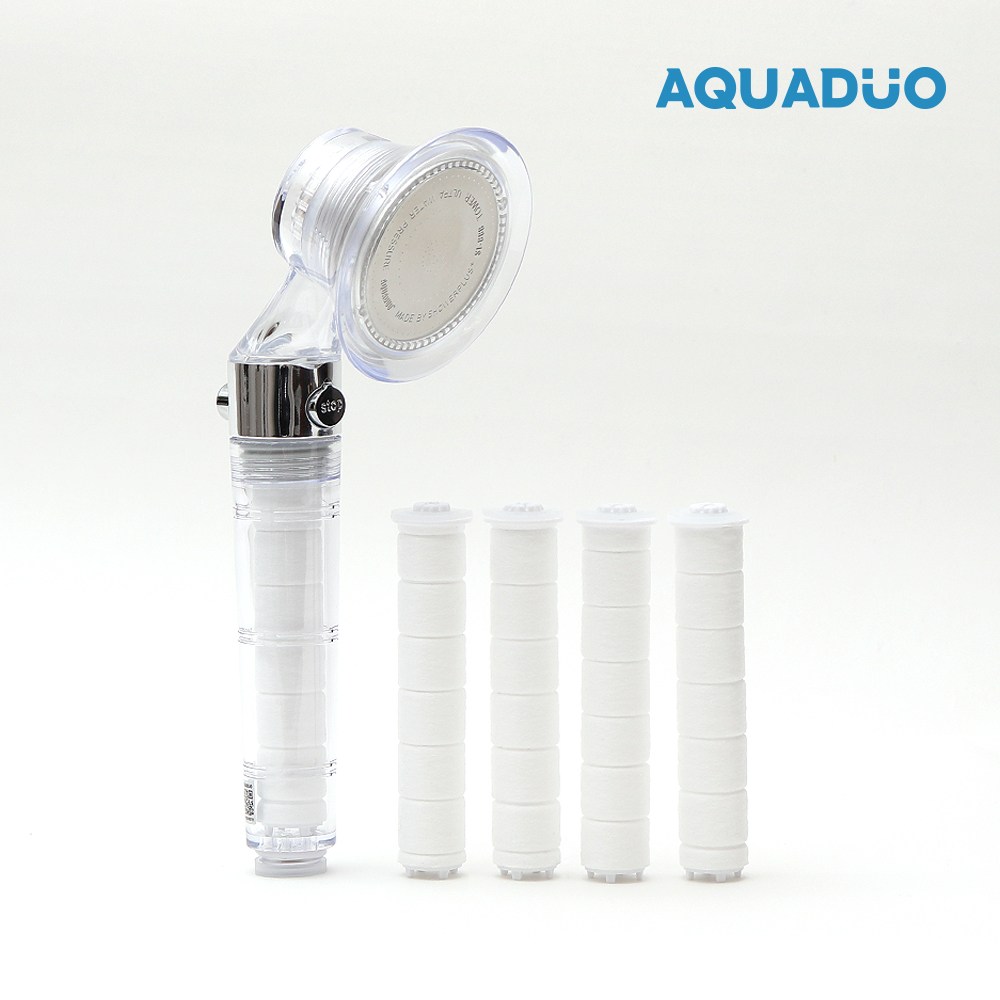 아쿠아듀오 SF-888 모닝글로리 샤워기필터+녹물필터 4ea, 1개 37,800원