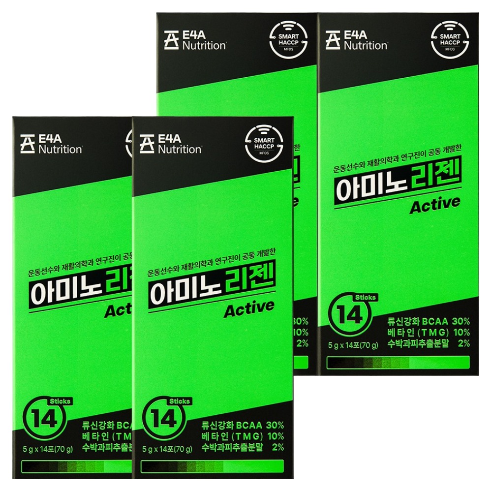 이포에이 아미노리젠 액티브 아미노산 복숭아맛 포뮬러 14p 117,640원