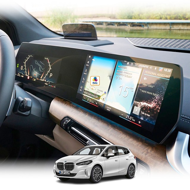 BMW 더뉴 2시리즈 액티브투어러 2AT U06 커브드디스플레이 풀커버 내비게이션 보호 필름 218d 220i 30,900원