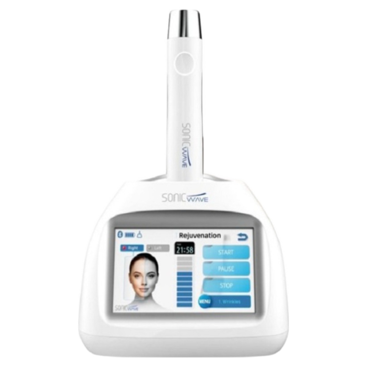 SONIC WAVE 소닉웨이브 홈케어디바이스 갈바닉 이온토포레시스 듀얼주파수 물방울초음파 1,200,000원