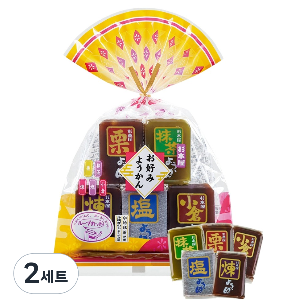 스기모토야 오꼬노미 요깡 고슈 5종 세트 11,300원