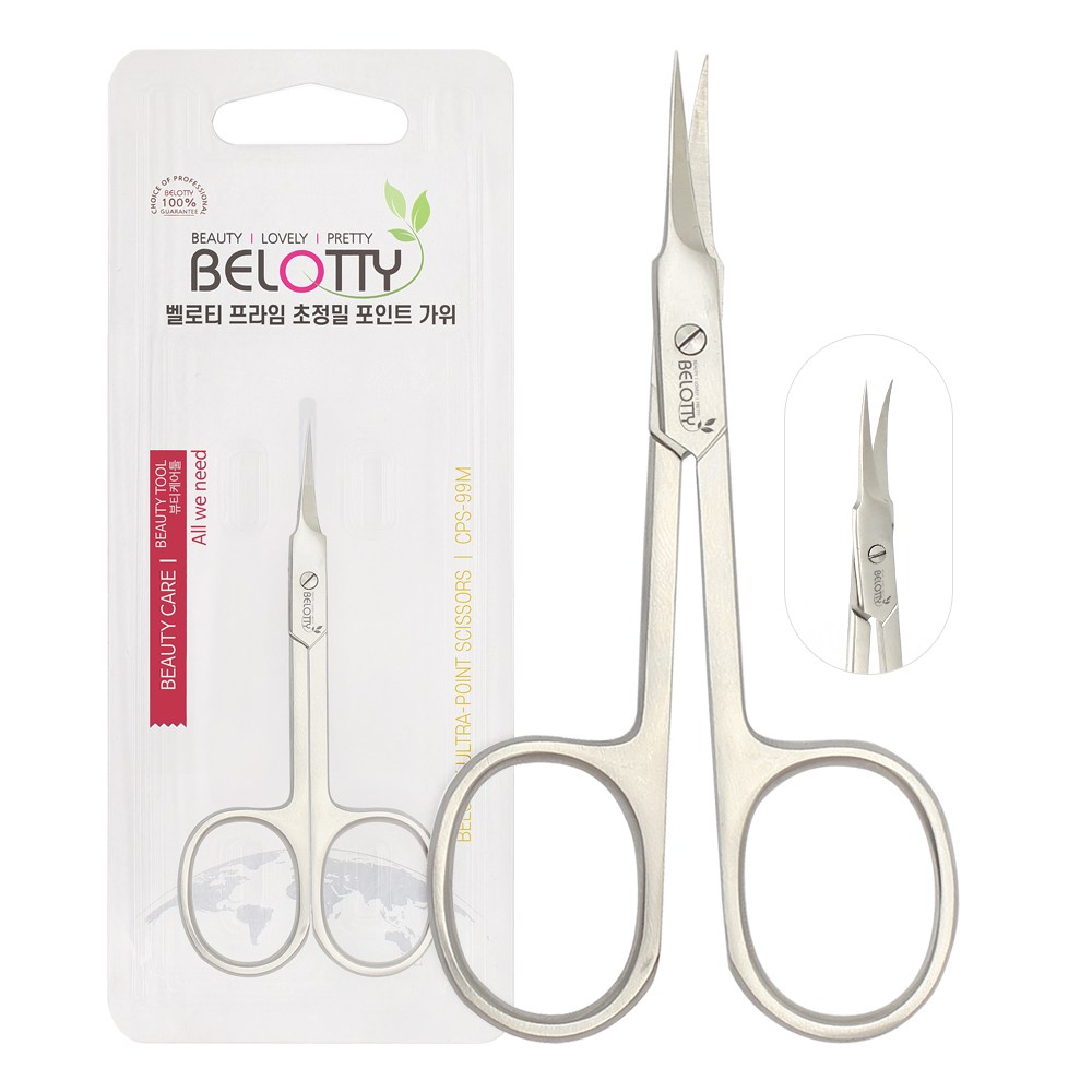 벨로티 프라임 포인트 초정밀 가위, 1개, 실버 14,900원