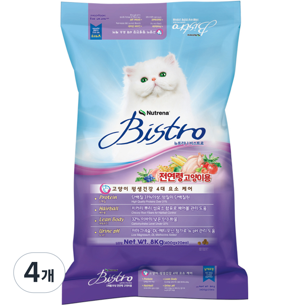 뉴트리나 전연령 고양이 비스트로 기능성 사료 103,000원