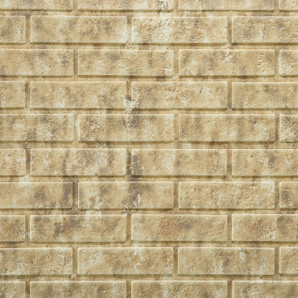 쿠셔니 접착식 단열벽지 붙이는벽지 벽돌 폼블럭 4,900원