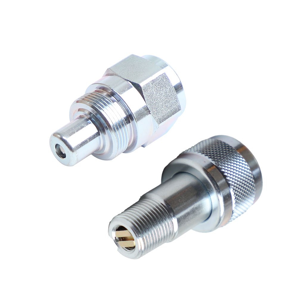 유압카플러 3/8인치 세트 유압작기 유압램 발펌프 유압호스 카플러, 1개 19,000원