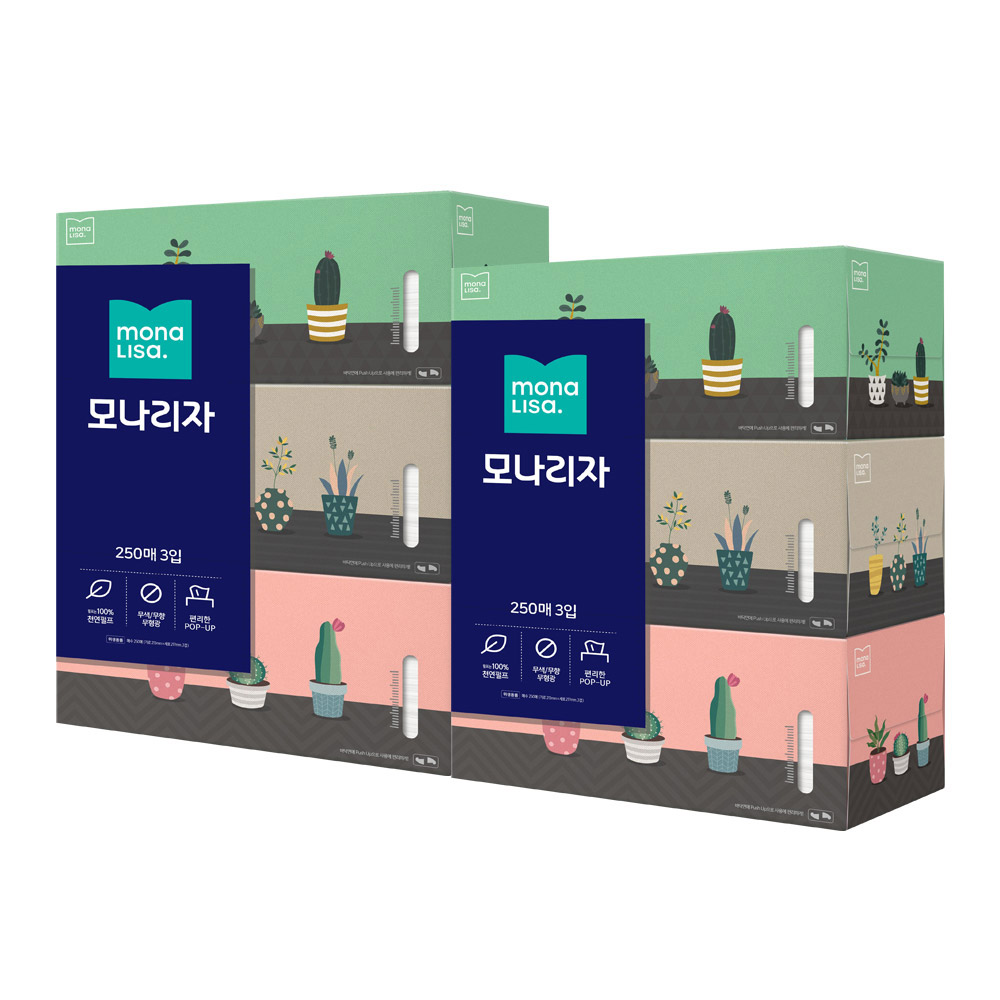 모나리자 벨라지오 각티슈 250매 10,900원
