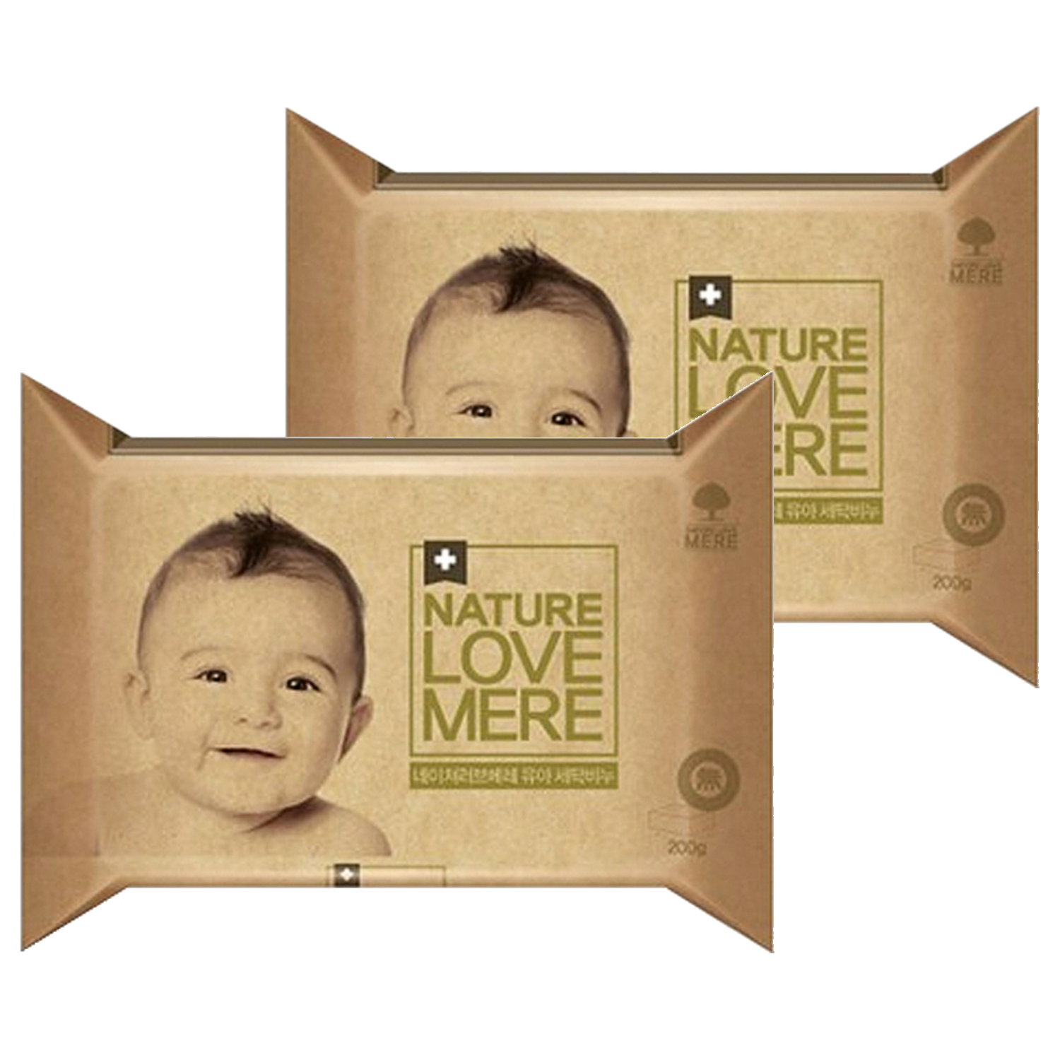 네이쳐러브메레 오리지널 유아 세탁비누, 2개, 200g 5,700원