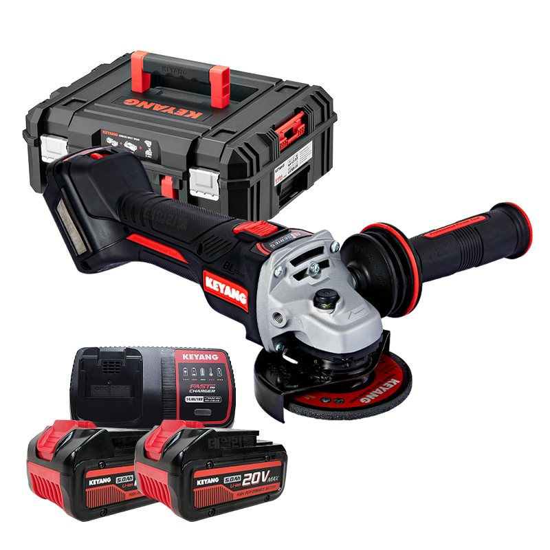 계양 20V 5인치 속도조절 충전그라인더 5.0배터리 2개 세트 무선 연마기, 1개 367,000원