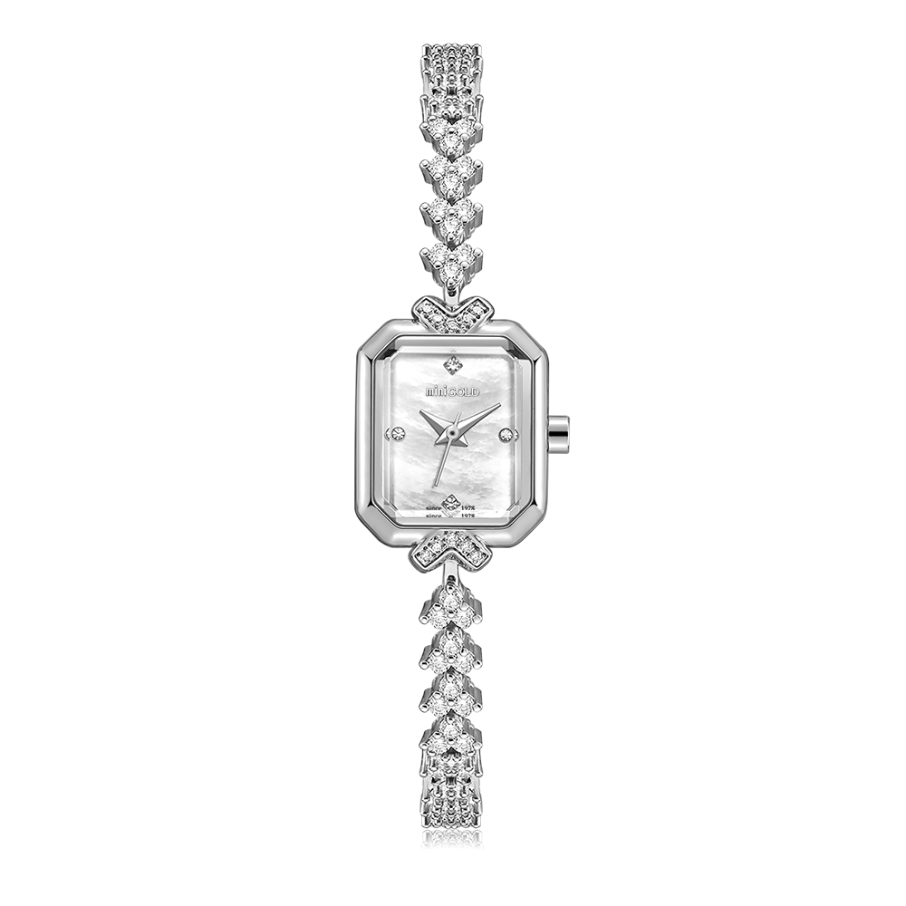 미니골드 여성용 사각 메탈 손목시계 WSB024 89,800원