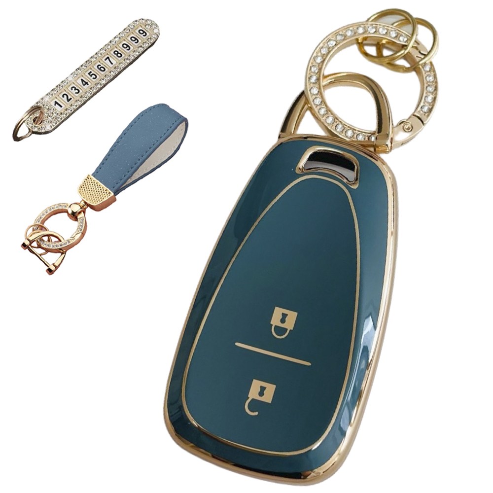 루루형제 쉐보레 호환 프리미엄 TPU 키케이스+번호키링+가죽스트랩 세트 18,370원