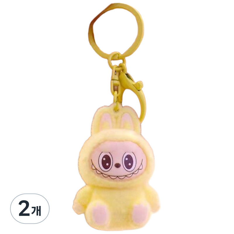 라푸부 벨벳 키링 인형 키홀더 귀여운 캐릭터 고리 자동차 가방 열쇠고리 감성 선물용 악세사리 부드러운 촉감 데일리 포인트 아이템 커플 키링 학생용 휴대용 장식품 16,800원