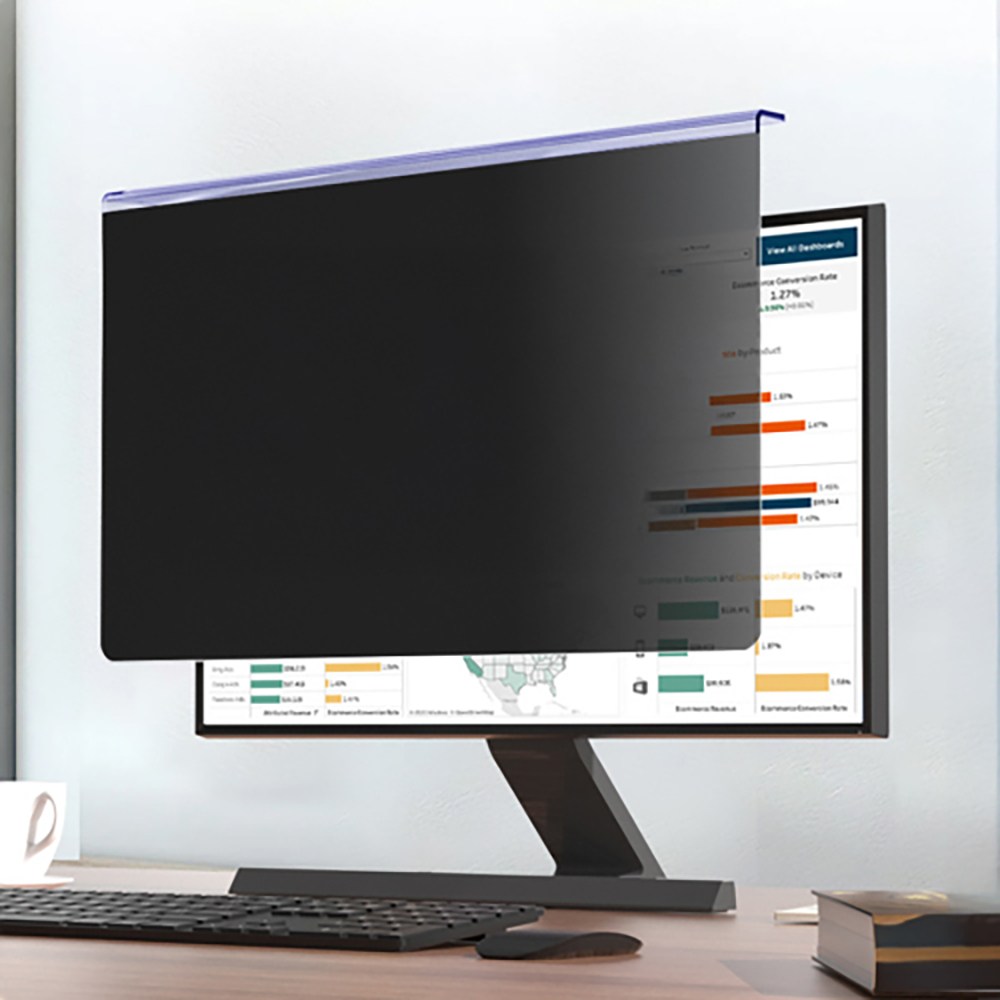 100%국산 거치식 모니터 보안필름 블루라이트차단 사생활 정보보호 필름 화면 보호기 컴퓨터 19인치~ 32인치 44,800원