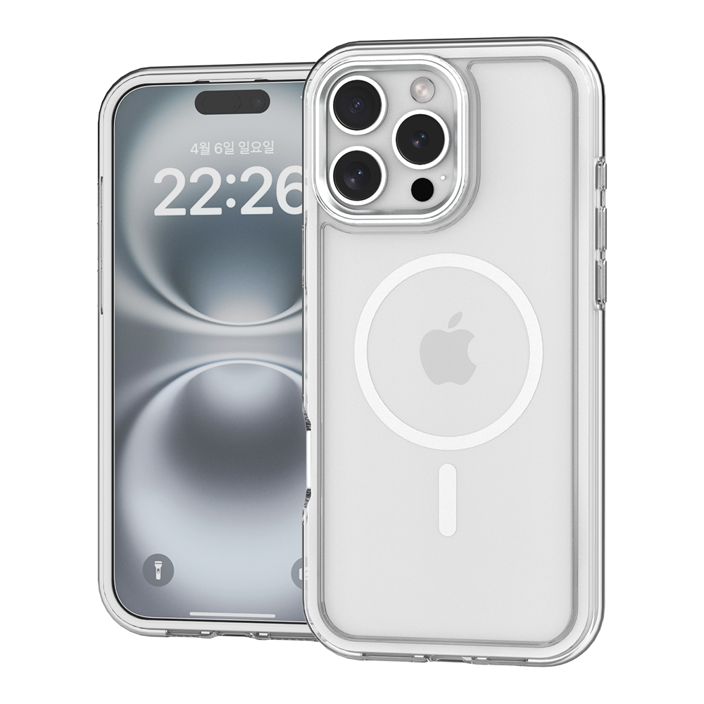 아이쉘 에어플로우 맥세이프 방탄 클리어 케이스 16,500원