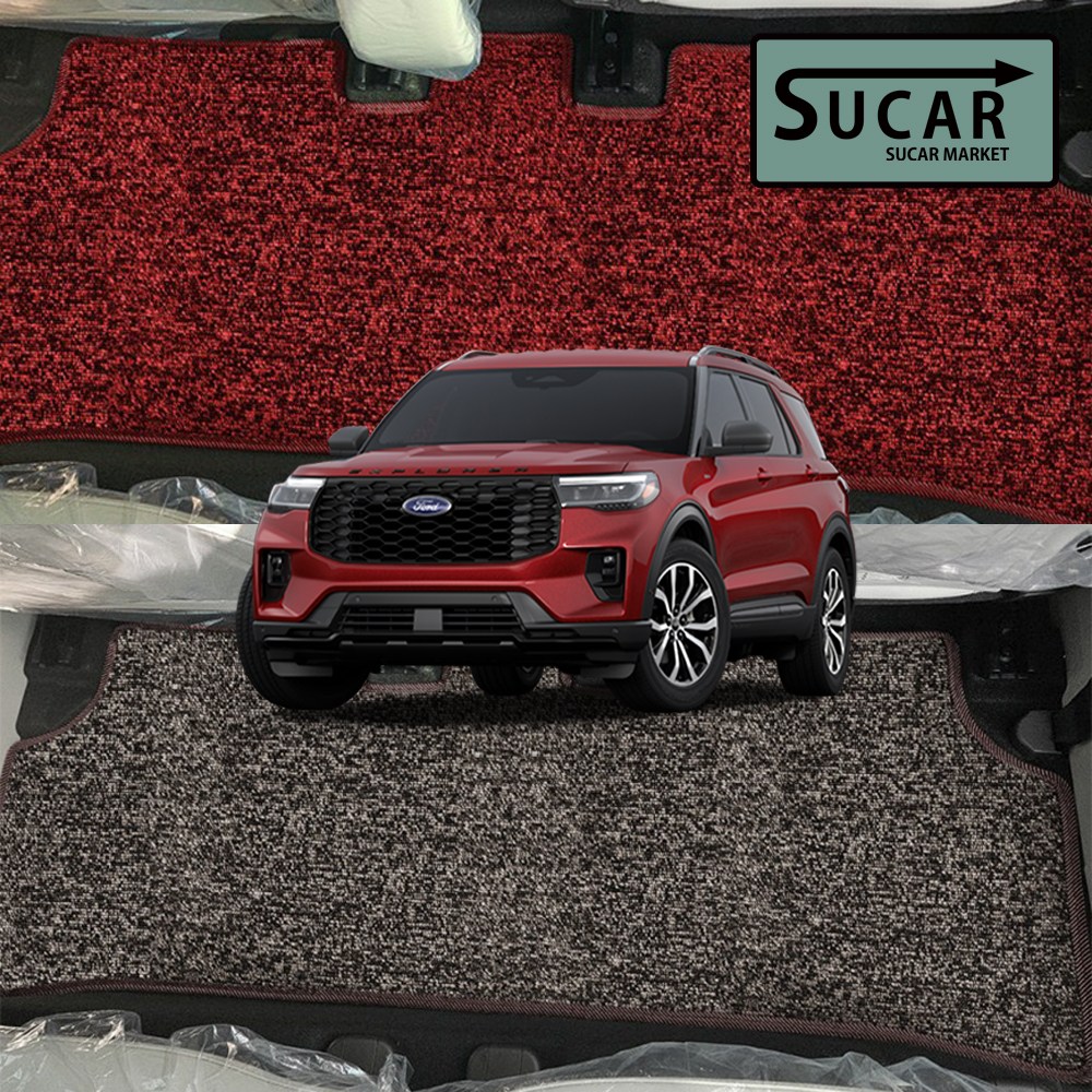 더블유엠카 더뉴 익스플로러 6세대 페이스리프트 뉴 코일매트 슬림핏 자동차 카매트 1+2+3열 6인승 ST라인 101,900원