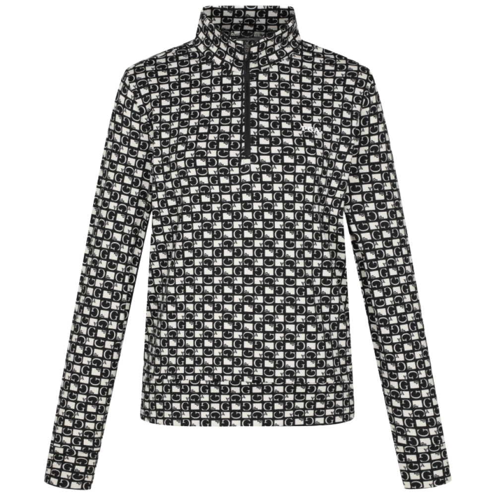 PGA 여성 로고프린팅 반집업 긴팔티셔츠 PGWTS43301 31,470원