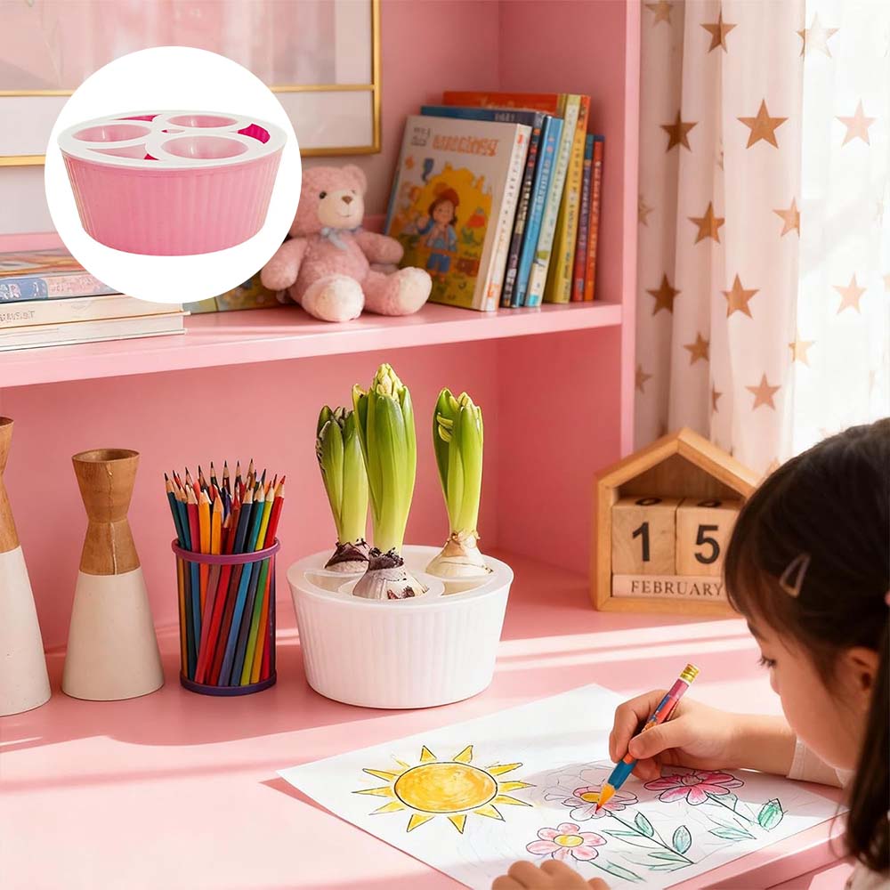 루베이 튤립 수경재배 화분 시각화 수위 통기성 뿌리썩음 방지 실내/원예/구근식물 7,900원