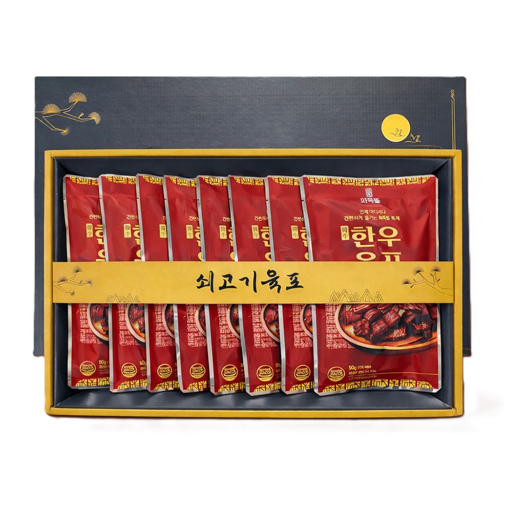 닥터안스프레쉬 화목뜰 특제 한우 소고기 육포 선물세트 400g 94,000원