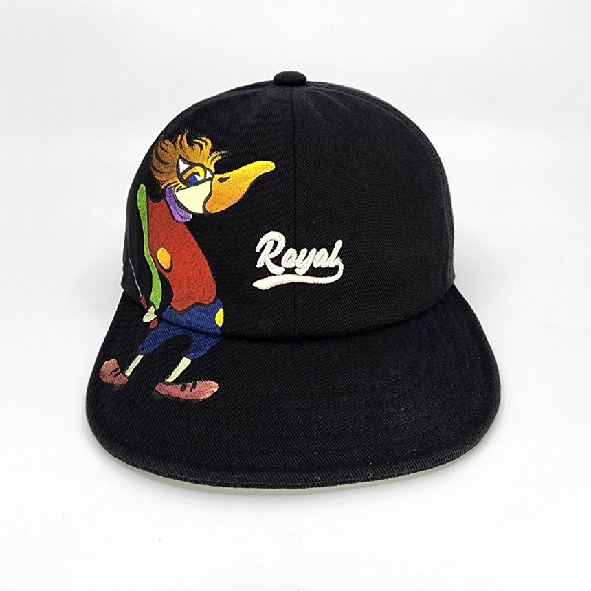 볼캡 골프챙모자 핸드메이드 세미스냅백 2종 알바트로스 그림 캡모자, 1개, 블랙 73,000원