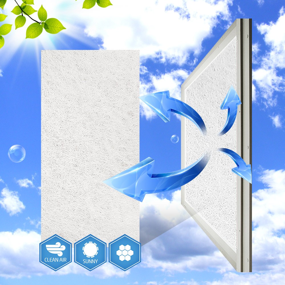 도매링크 신형 창문필터 1200x2400-미세먼지차단 창문 방충망 필터, 1개 9,900원