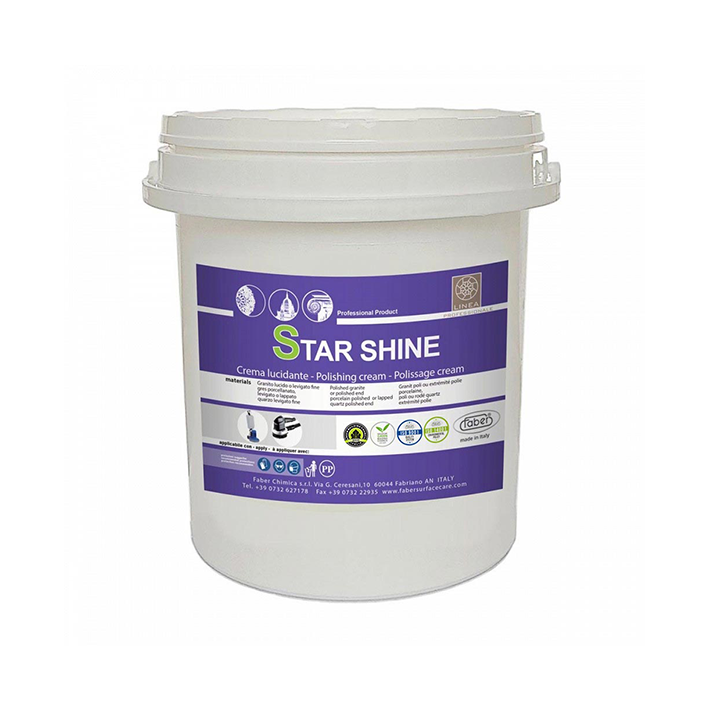 [파버] 스타 샤인 5kg / 화강석 광택크림 폴리싱타일 뛰어난 광택과 지속력 보행저항 오염방지 엔지니어드스톤/ Faber Star Shine, 1개 269,000원