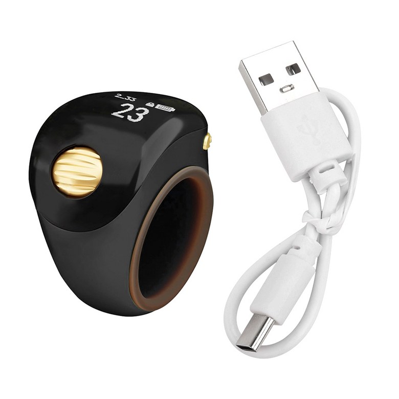 휴대용 디지털 카운팅 스크린 터치형 그린 OLED 터치 반지 숫자세기 링 20,800원