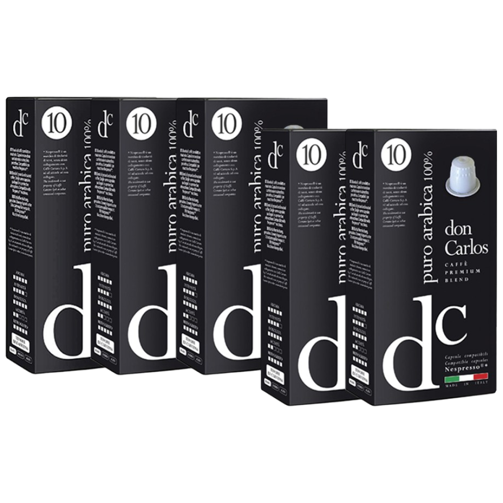 돈 카를로스 푸로 아라비카 네스프레소 호환 캡슐커피, 5.2g, 10개입, 5개 21,980원