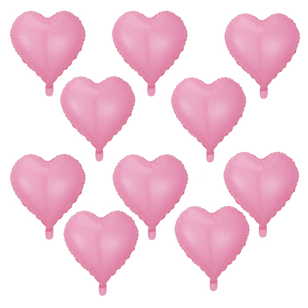 올리브파티 하트 은박풍선 18인치 45cm 파티용품 세트 8,000원