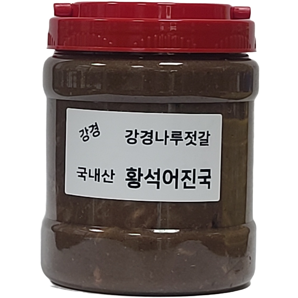 강경나루젓갈 3년 숙성 걸죽한 진한 황석어진국, 1개, 500g 15,000원