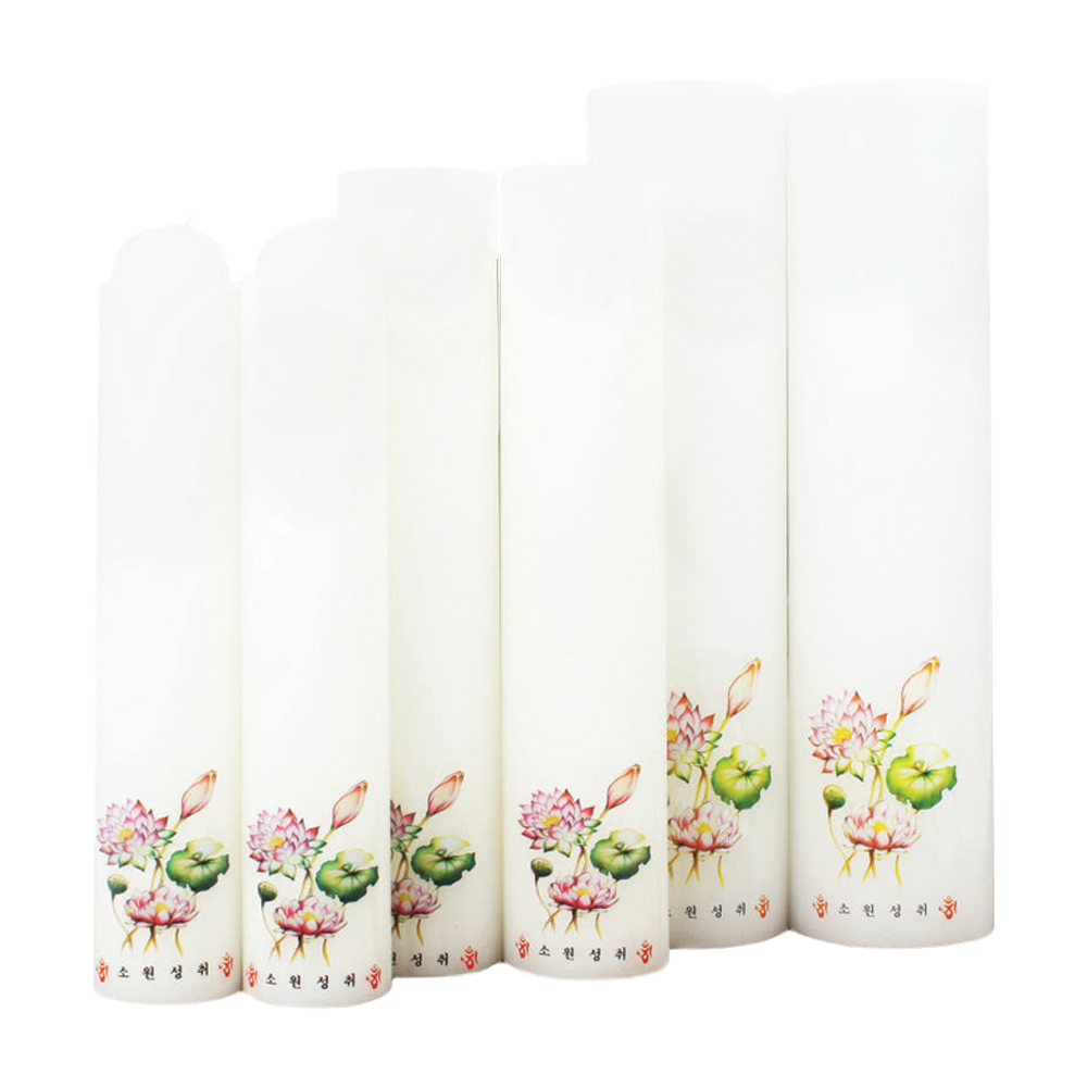 국내생산 침향 양초 1호, 밀대, 돈타레, 원기둥(원백) 160,000원