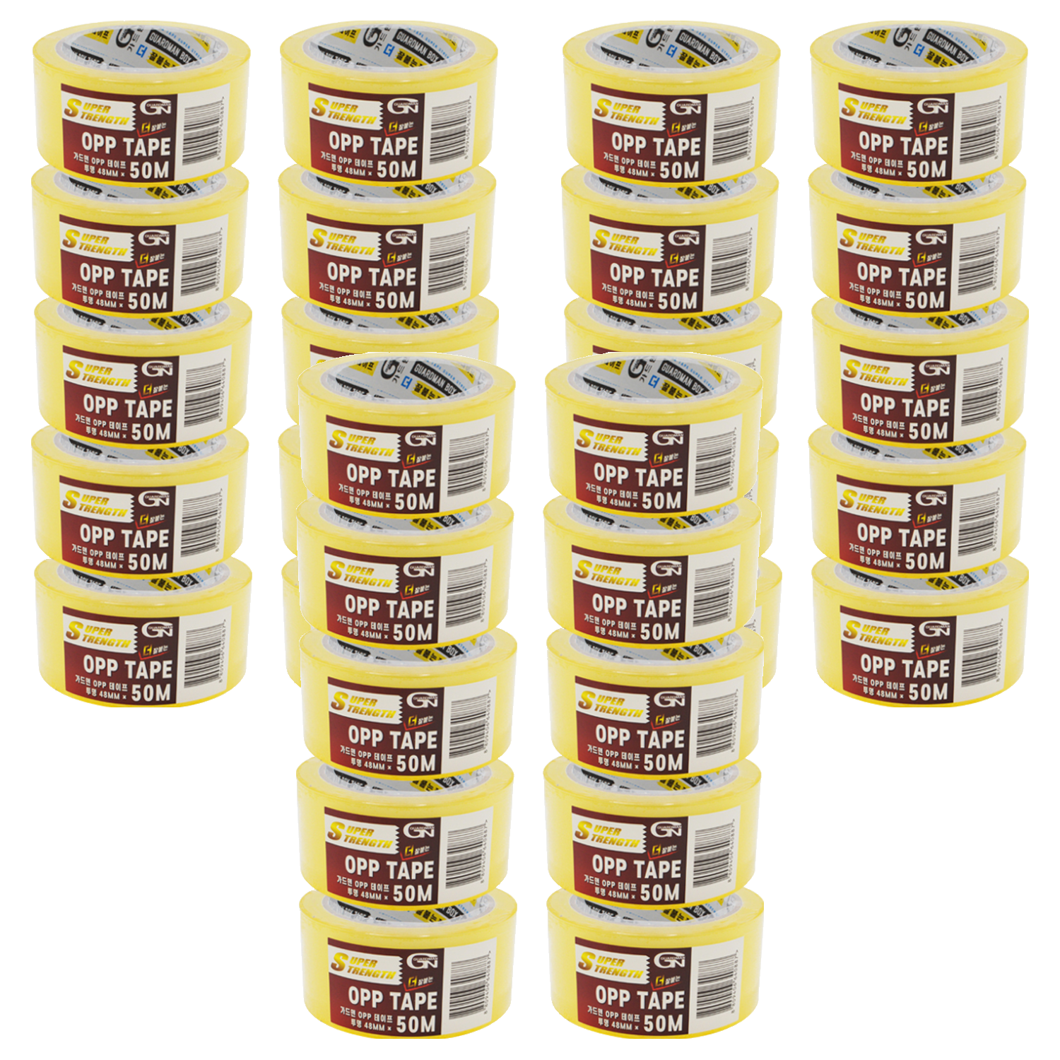 가드맨 OPP 테이프 투명 50m 17,850원