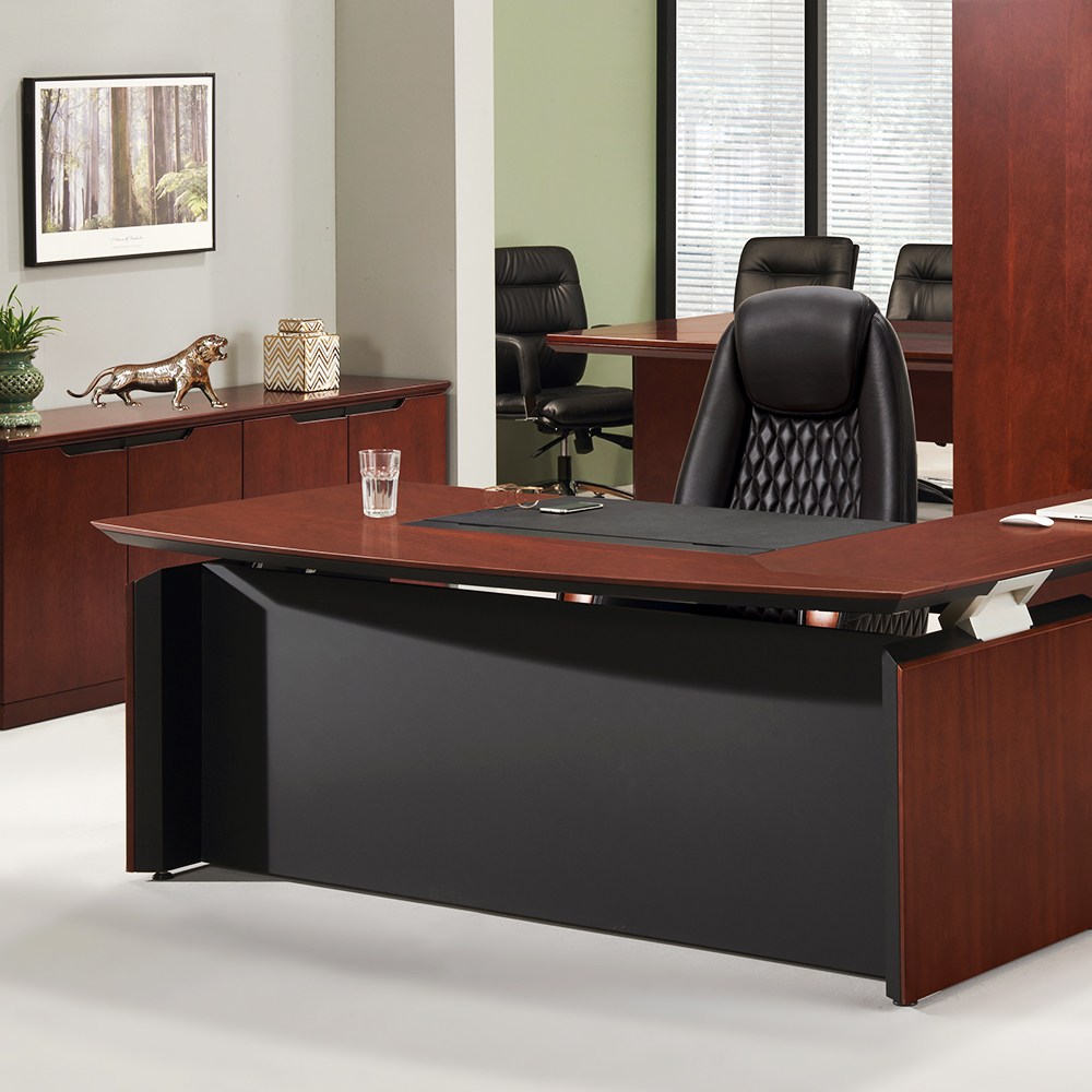 [퍼니럭스] 아레스 중역 무늬목 일자형책상 - 2000, 단품 2,446,400원