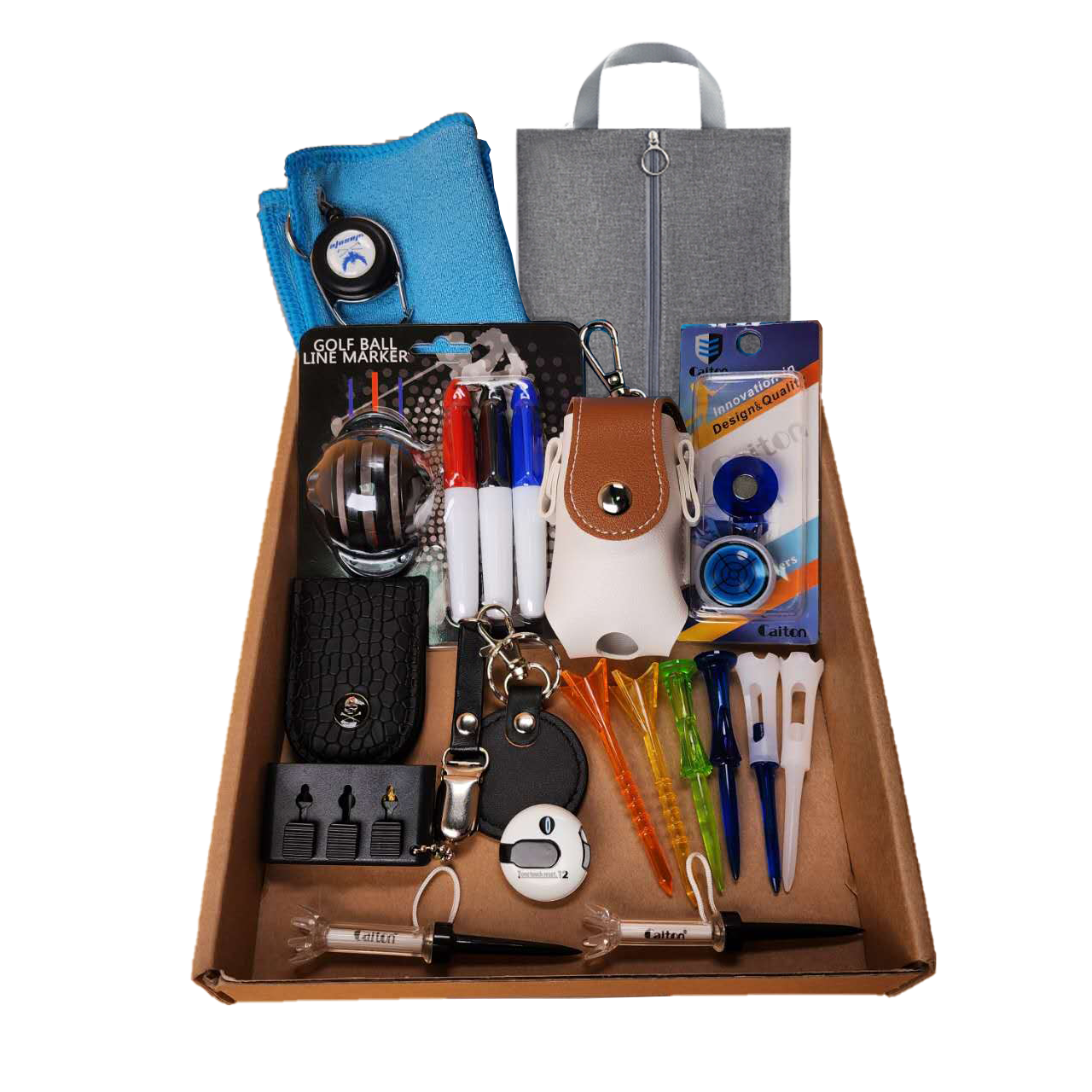 필드버디 골린이 백돌이 라운딩 준비물 10종 골프용품 세트 골프티 릴타올 내기지갑, 1개 33,890원