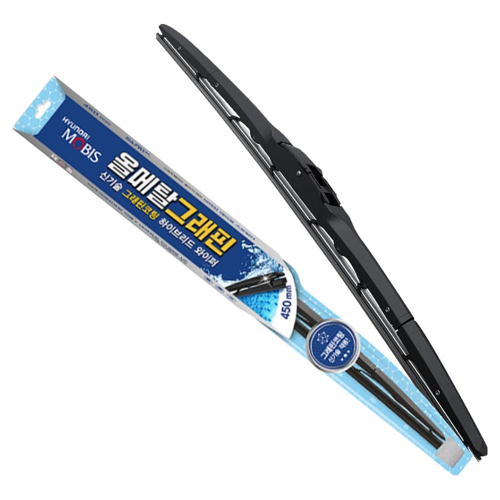 현대모비스 올메탈 그래핀 코팅 사계절 하이브리드 와이퍼 99H09AX145 15,000원