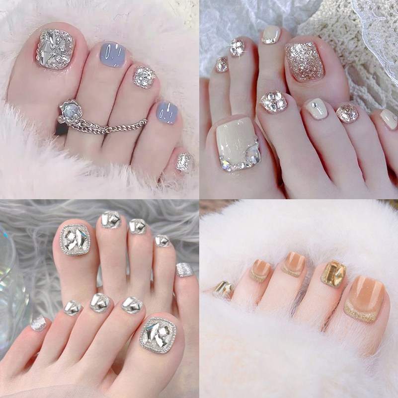 키스미스 페디팁 페디큐어 인조발톱 셀프 네일 아트 4종타입 x 24p 15,800원